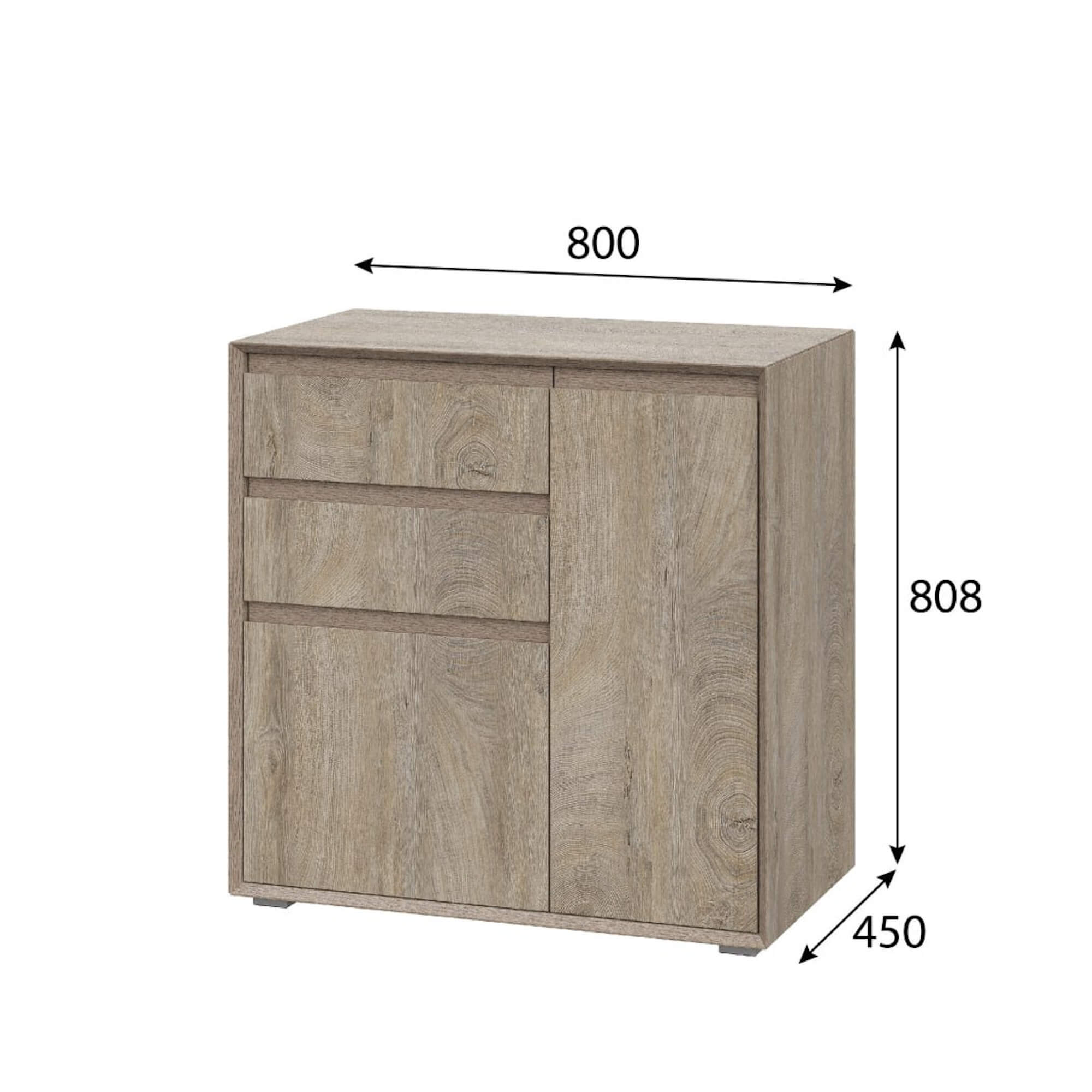 МС "Этна" Комод комбинированный 800 22 J-Э