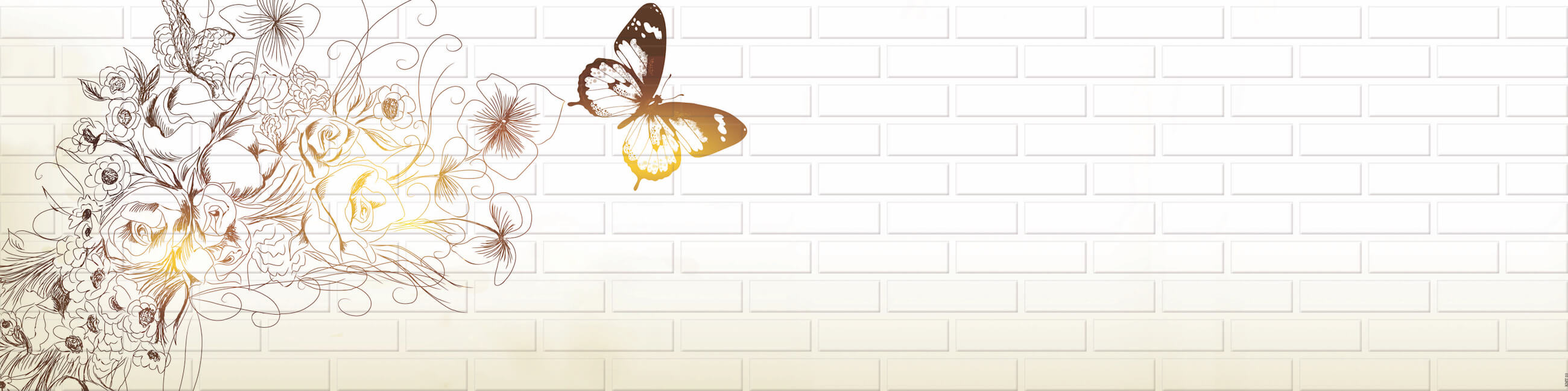 Панель КМТ "Узоры-Кирпич" 2440*610*3 мм