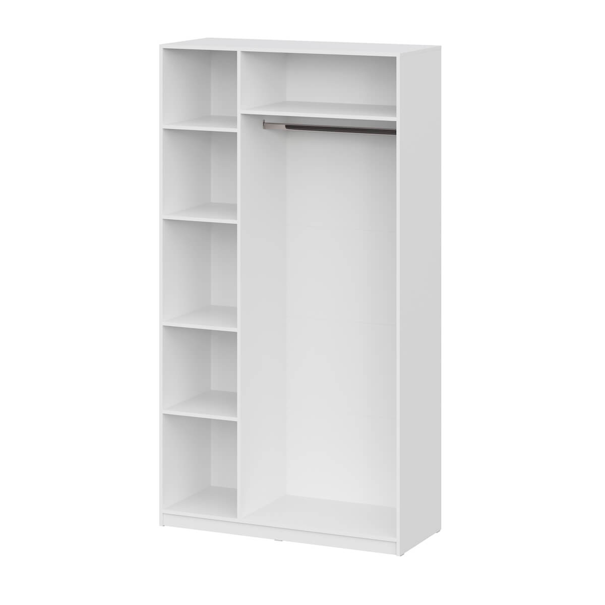 Шкаф "ШК 5" (1200) (Серия 2) Белый текстурный