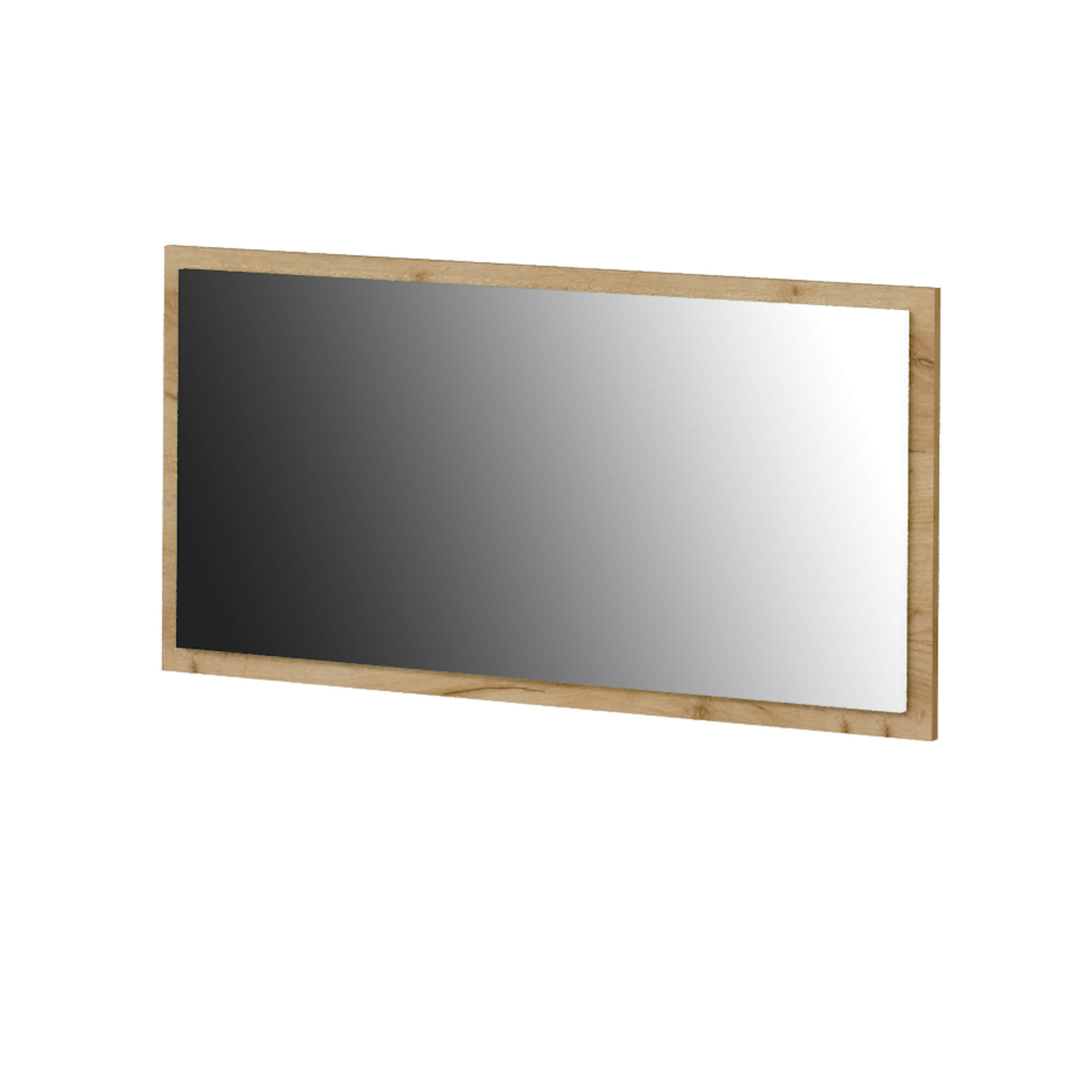 Прихожая Милан зеркало дуб крафт золотой