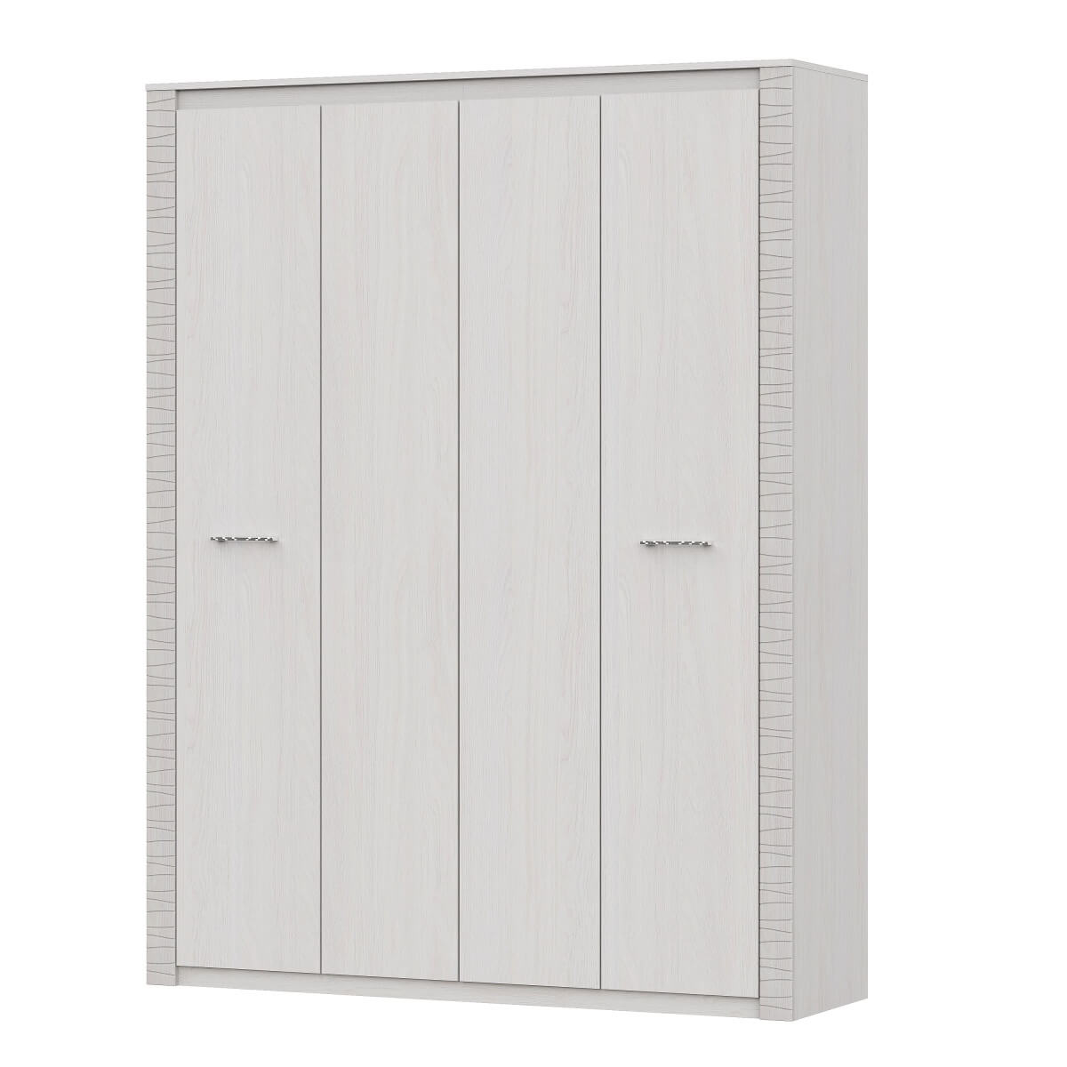 МС "Гамма 20" Шкаф универсальный 4х ств Серия №4 Ясень анкор светлый / Сандал светлый