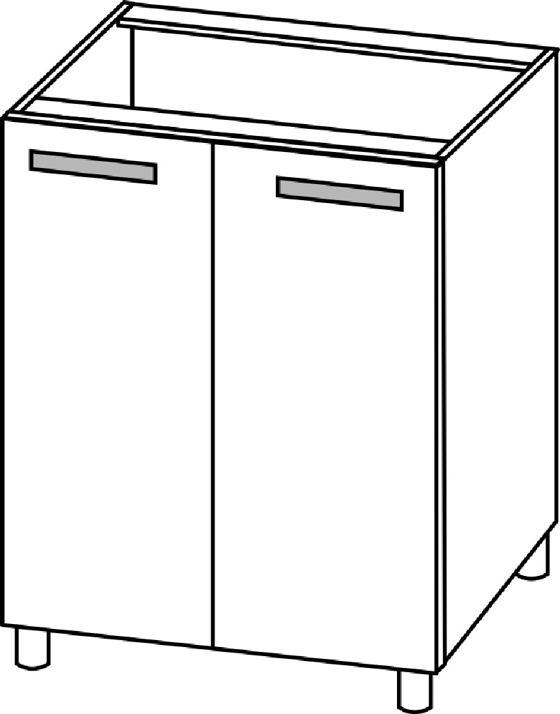 Стол рабочий "Вельвет" С600