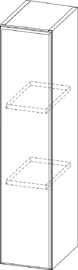Шкаф навесной "Вельвет" Ш200/912