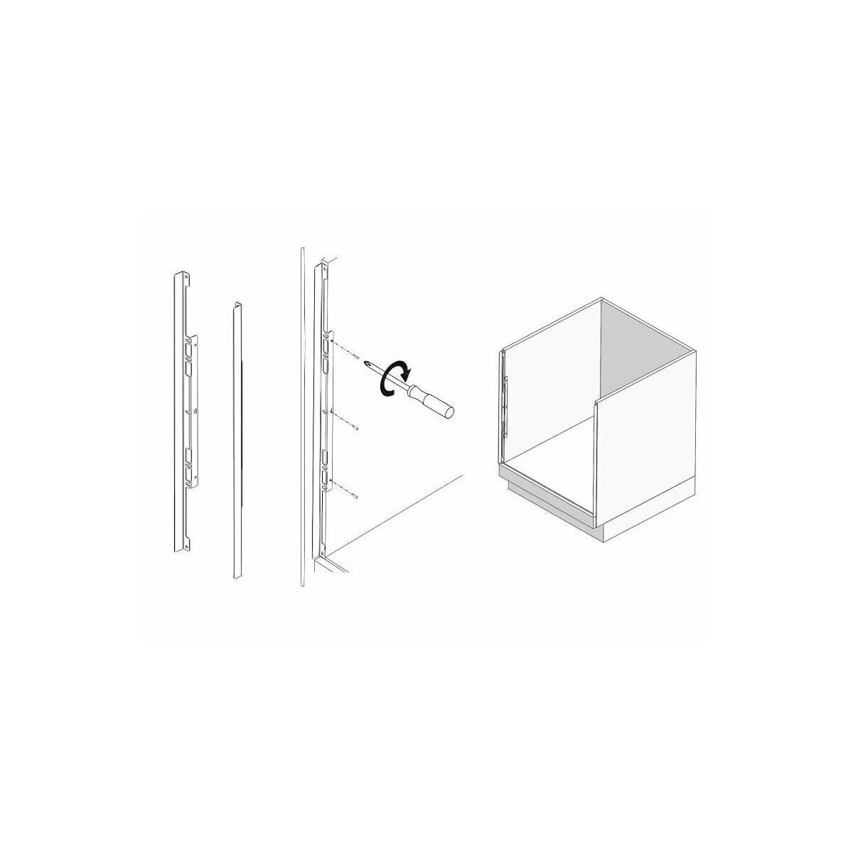 Термоизоляционная планка универсальная (комплект)