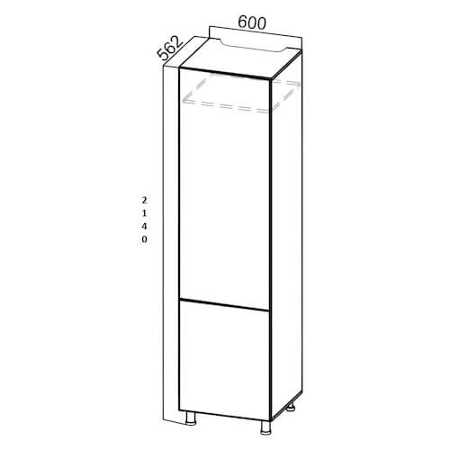 Пенал "Вельвет" П600х/2140