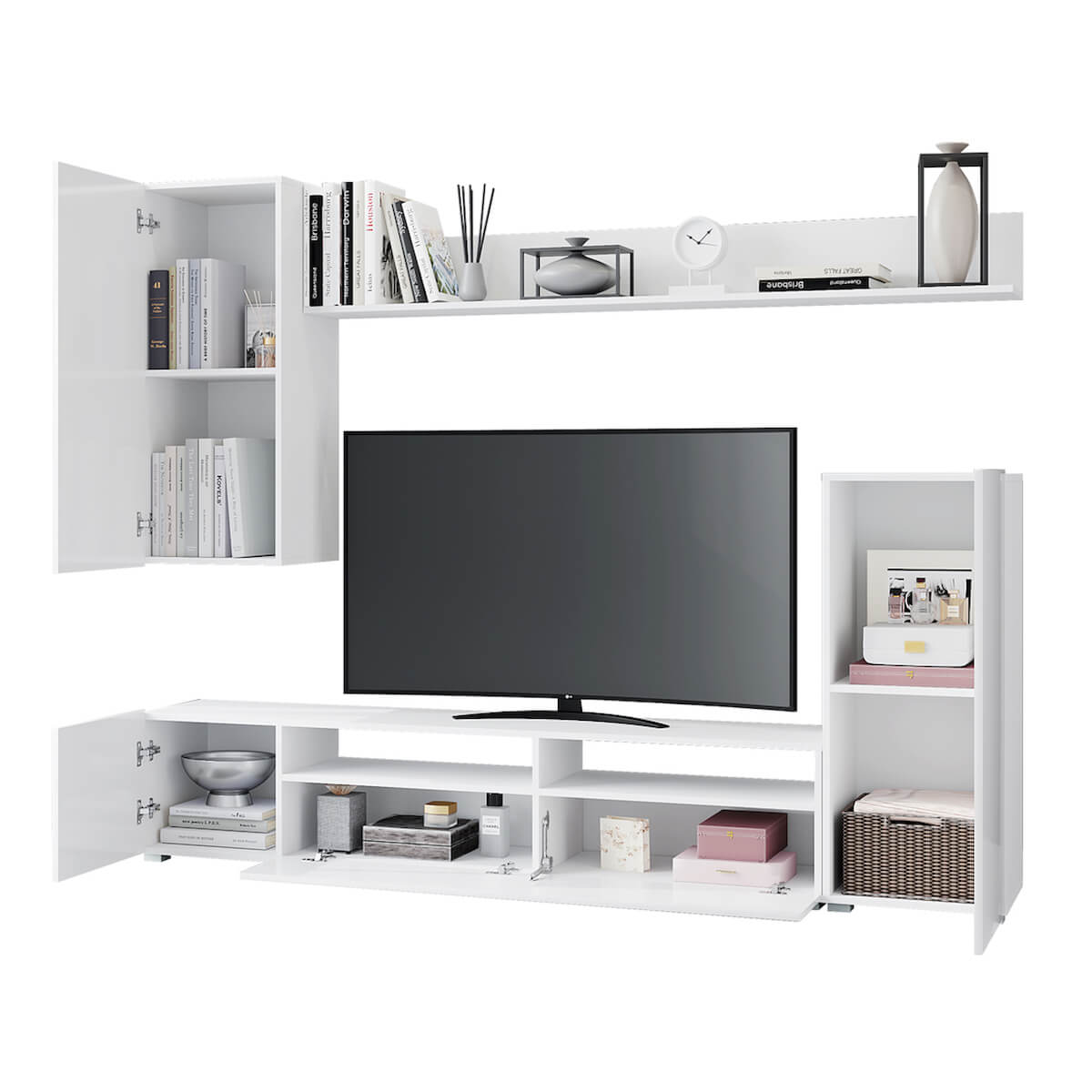 Гостиная Лира ЛДСП белый