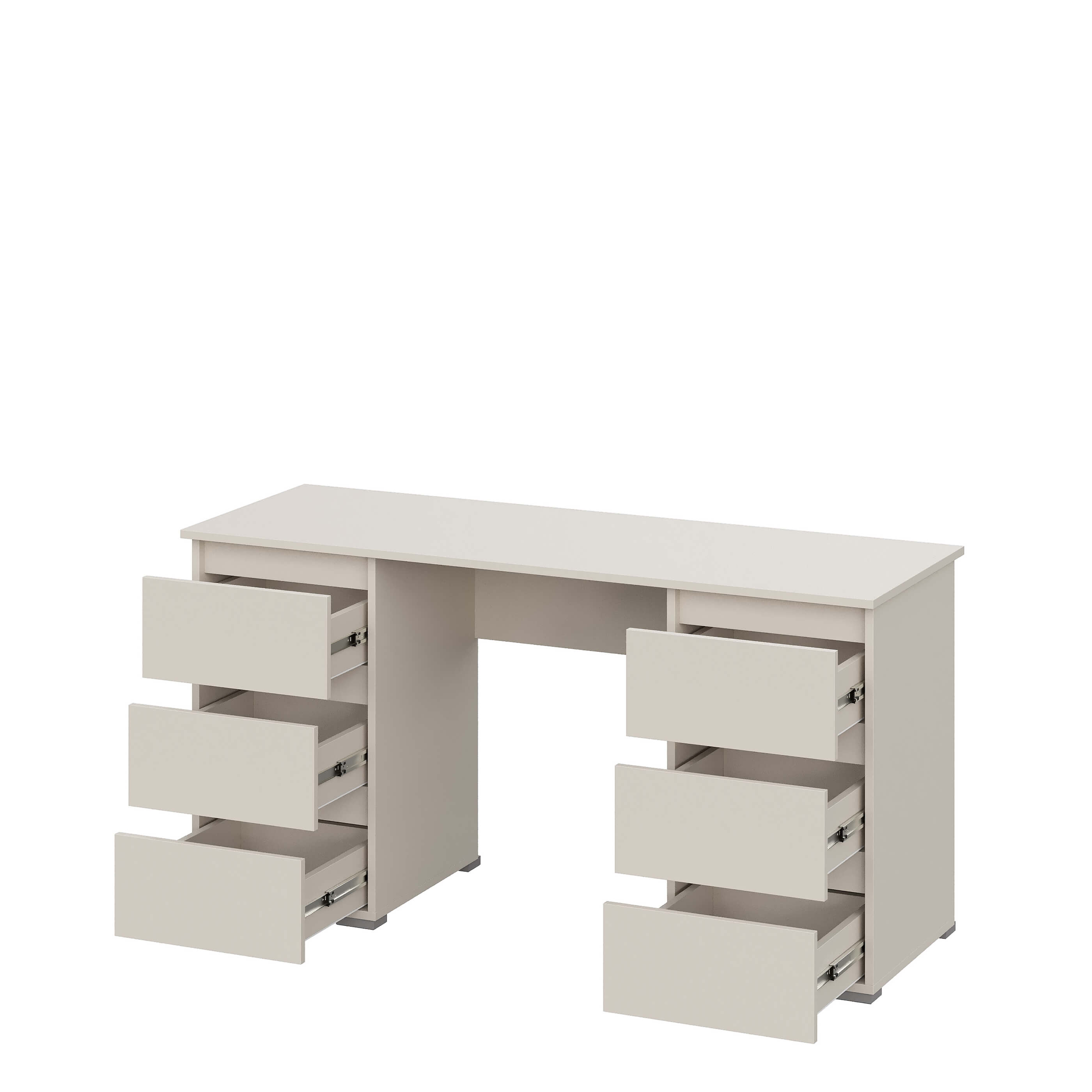 Люмо Стол с ящиками ПС 02 кашемир