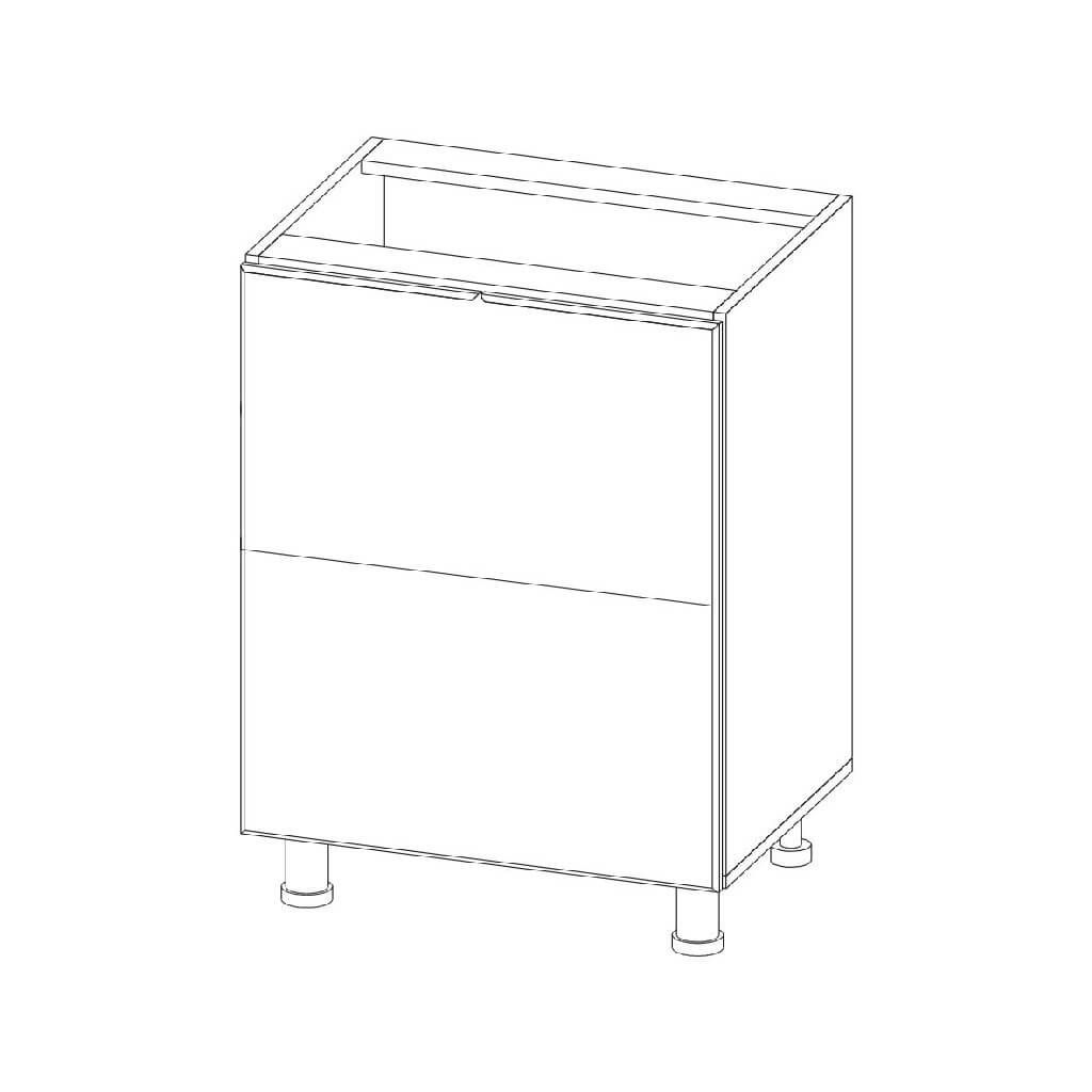 Стол рабочий "Бостон" СГ600я2
