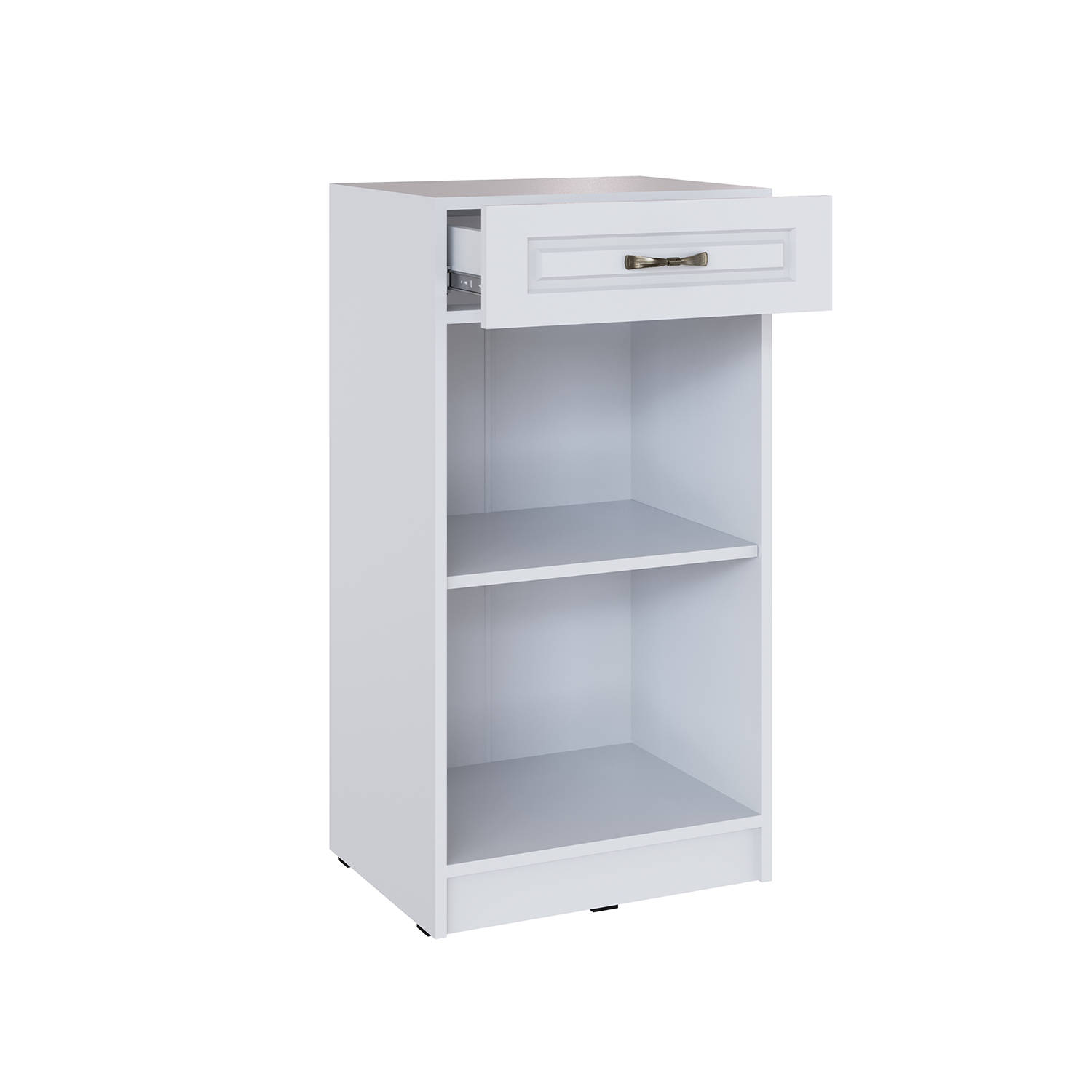 Прихожая Апполия Тумба 500 белый/белый дуб