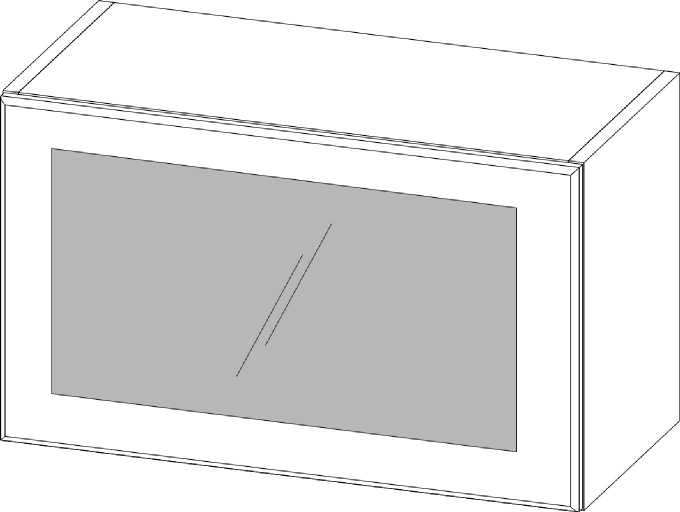 Шкаф навесной "Прованс" ШГ600с/360