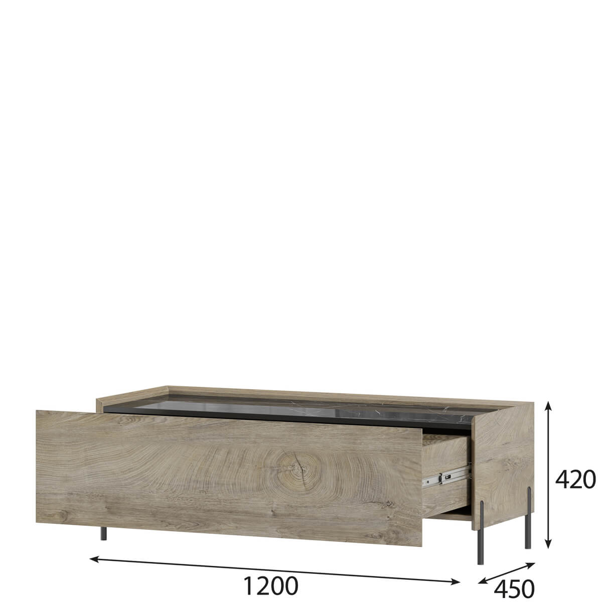 Тумба универсальная "Этна" 1200/320 (Серия 2) ЭЛ/ПЛ