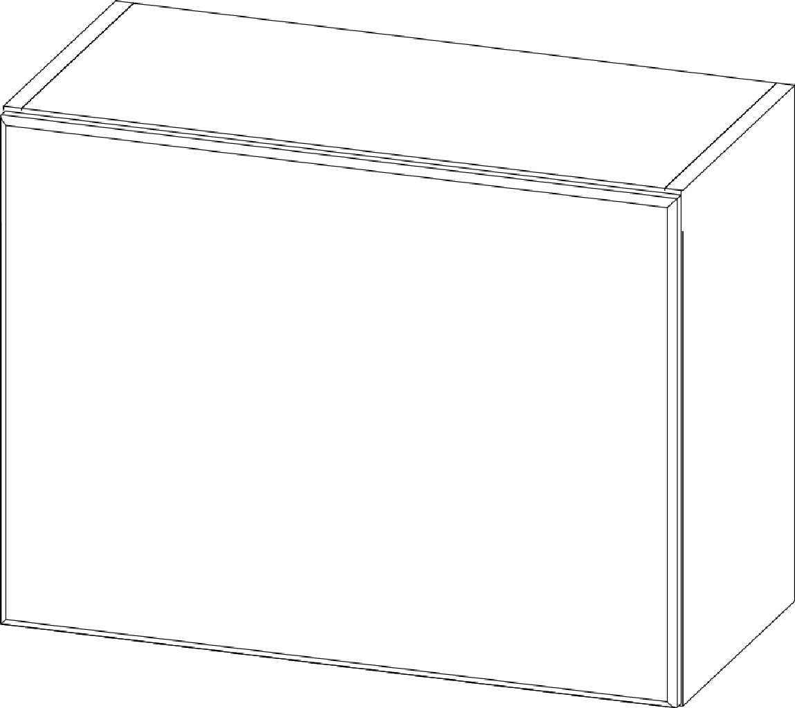 Шкаф навесной "Вельвет" ШГ600/456