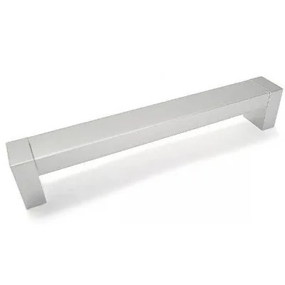 Ручка С18 (128 мм) металлик + металлик