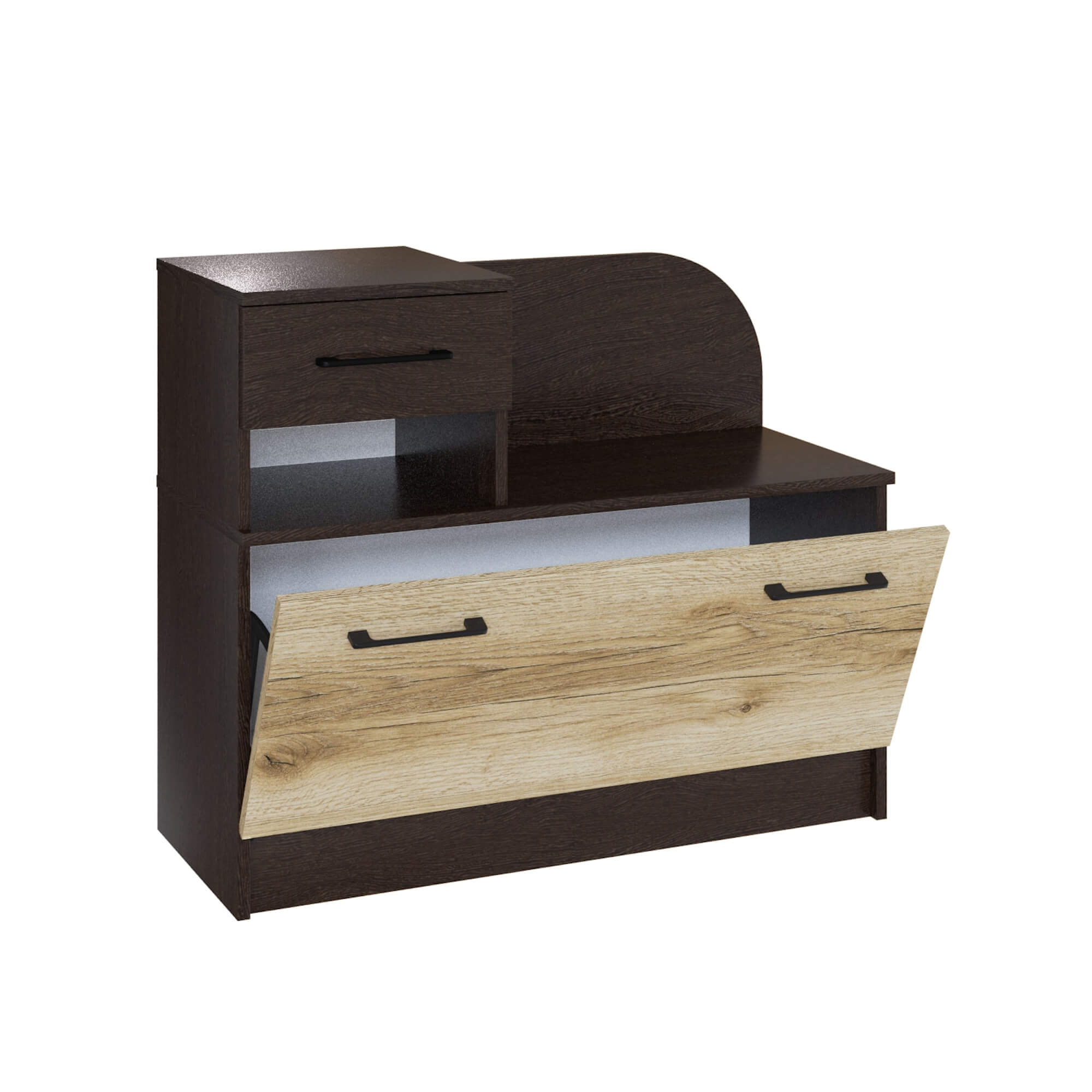 Прихожая Денвер тумба под обувь венге/дуб делано