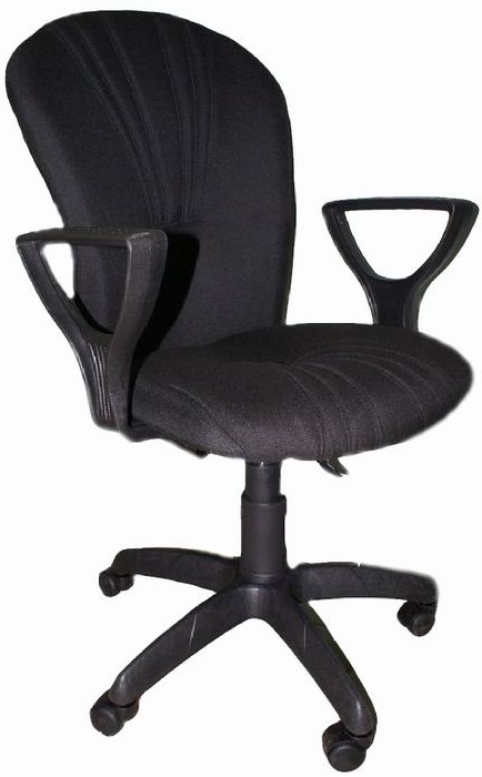 Кресло Варна черная ткань