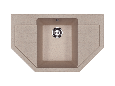 Мойка Ulgran U-609-302 песочный