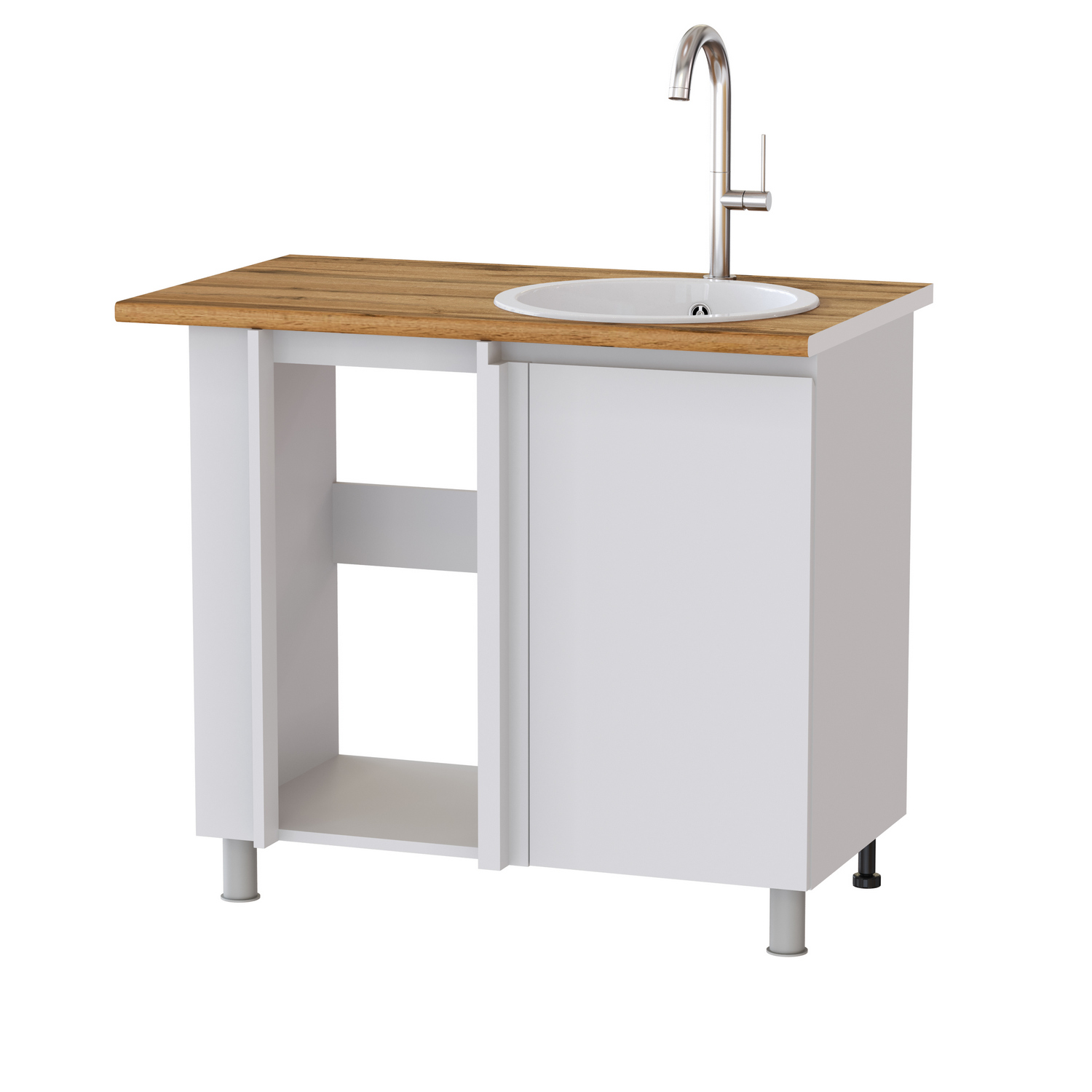 КГ "Плейона" ПУМП белый/белый