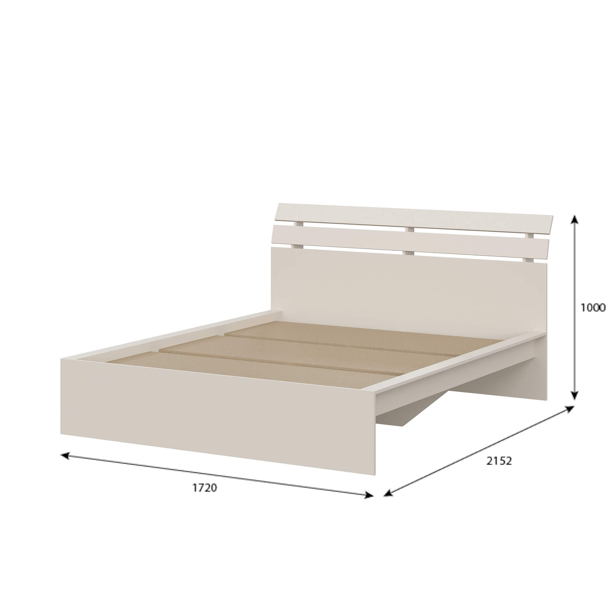 Кровать 1,6м МС "ОРМА"