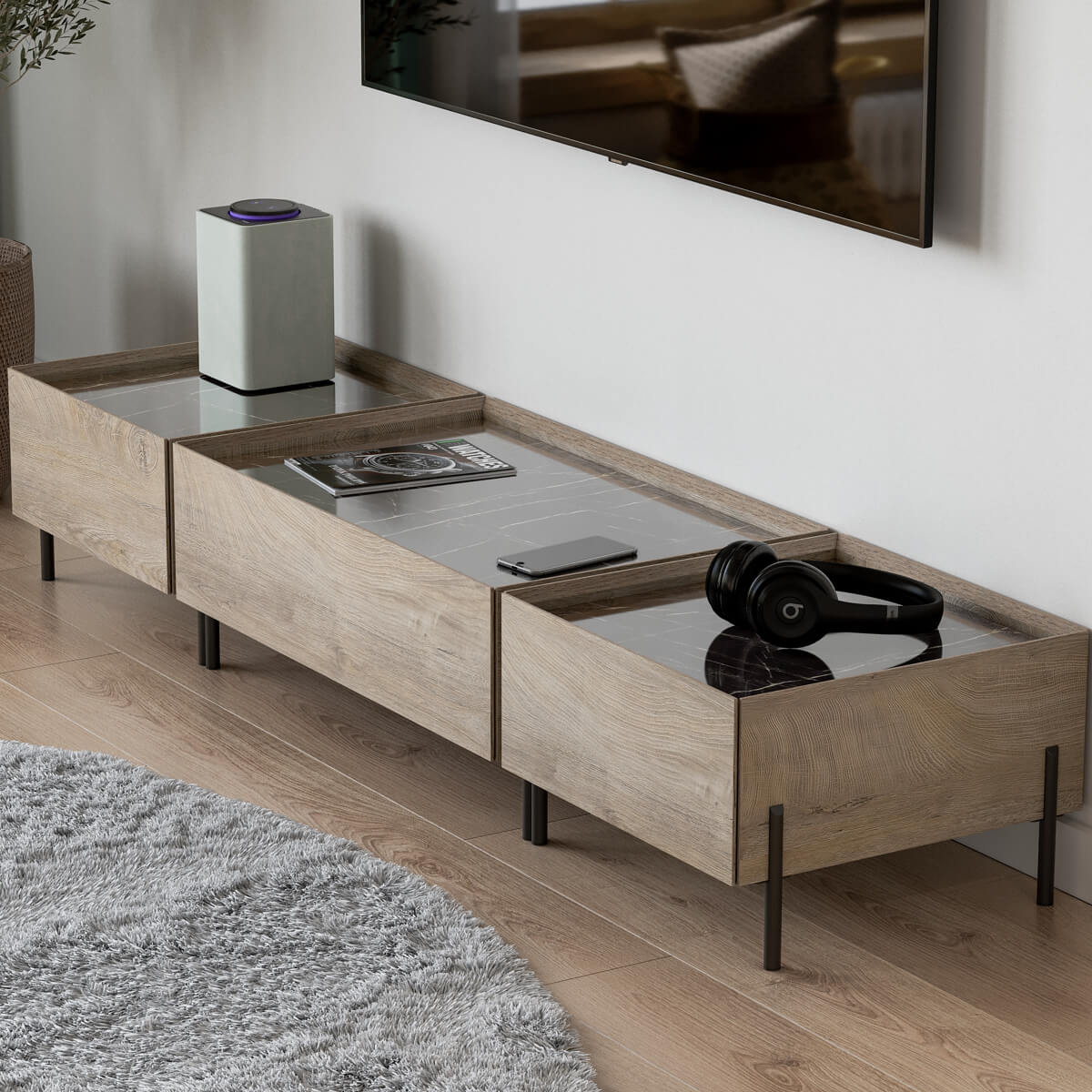 Тумба универсальная "Этна" 1200/320 (Серия 2) ЭЛ/ПЛ