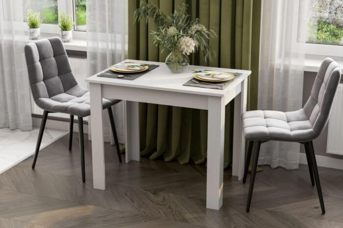 Стол обеденный "СО 1" белый