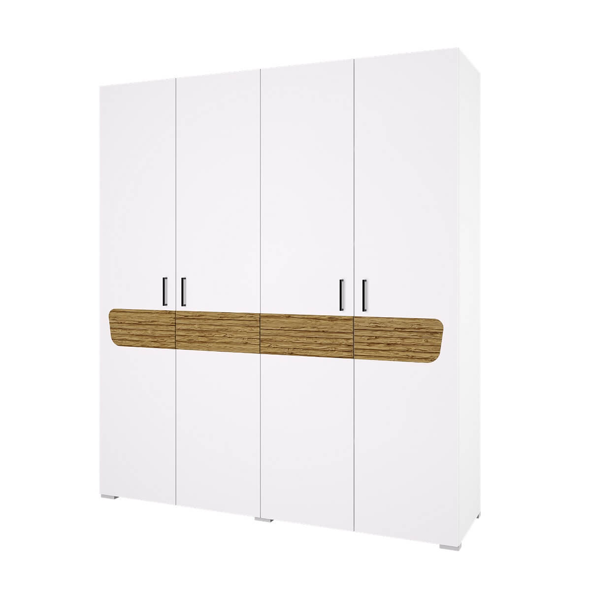 "Милана" Шкаф (Белый - сосна гранд)