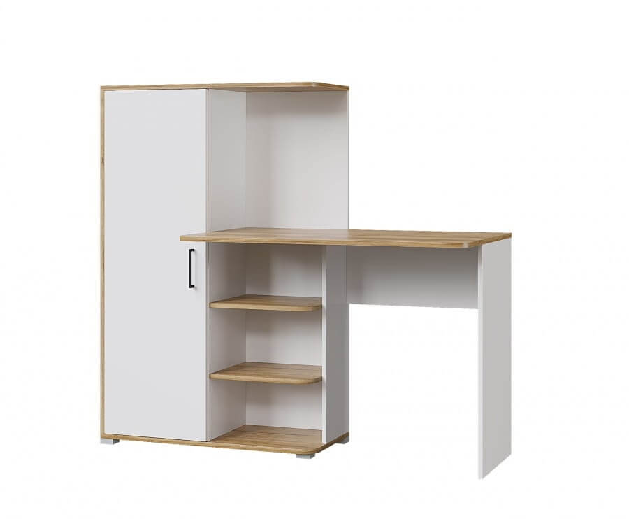 "Лайт" Стол 1420 (Дуб золотой - белый)