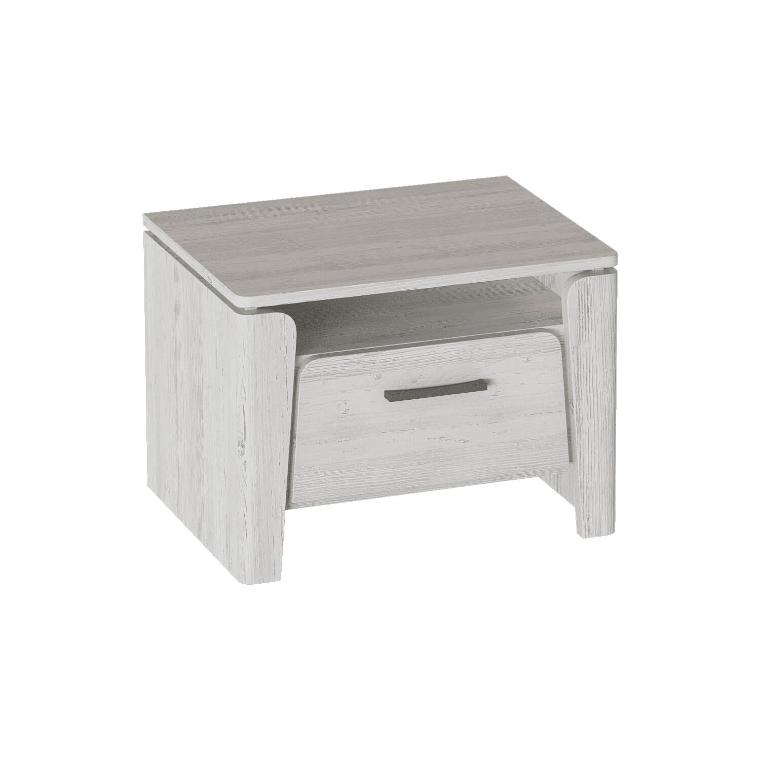 Мальта спальня Тумба с ящ Дуб Винтерберг