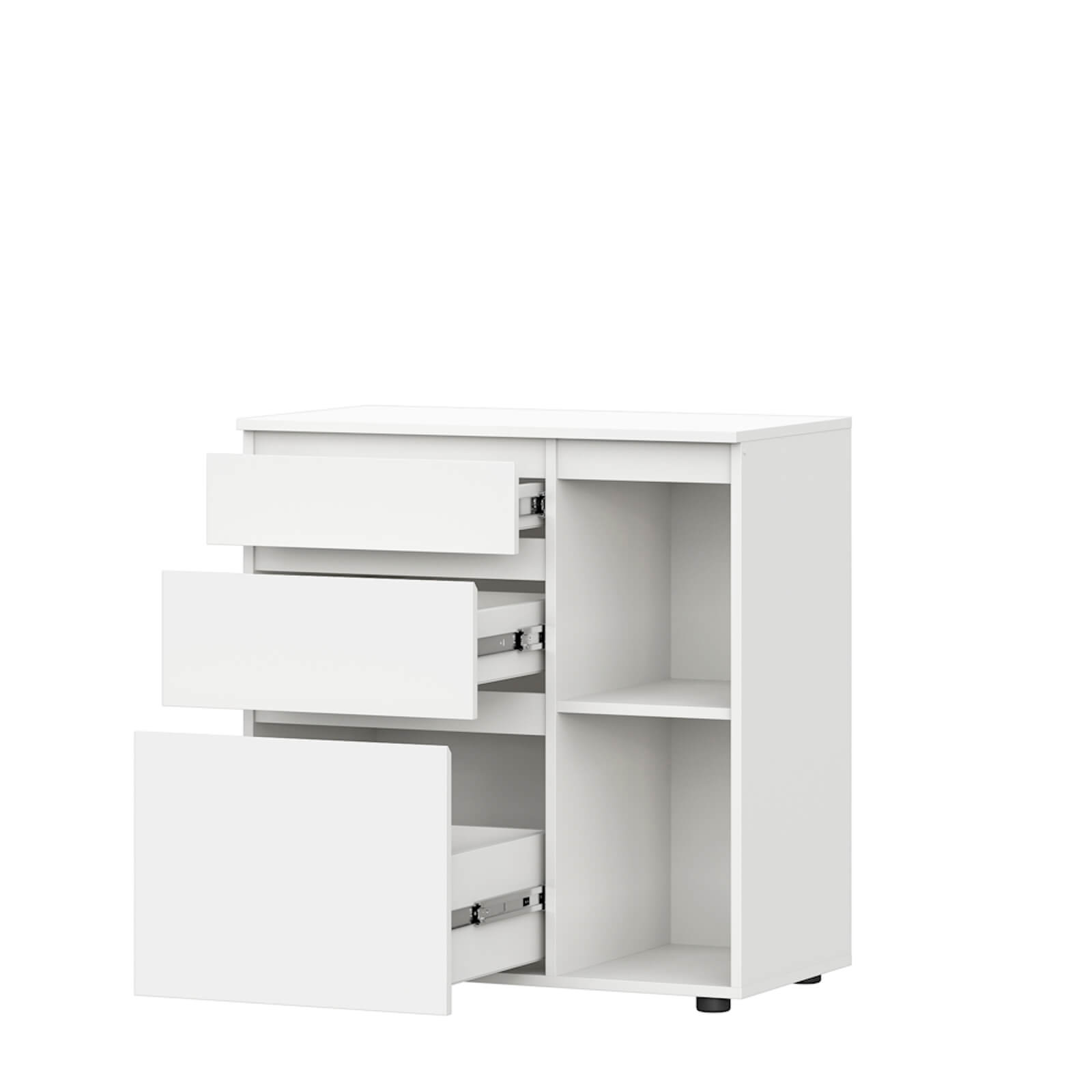 МС "Одри" Комод с ящиками и створкой 