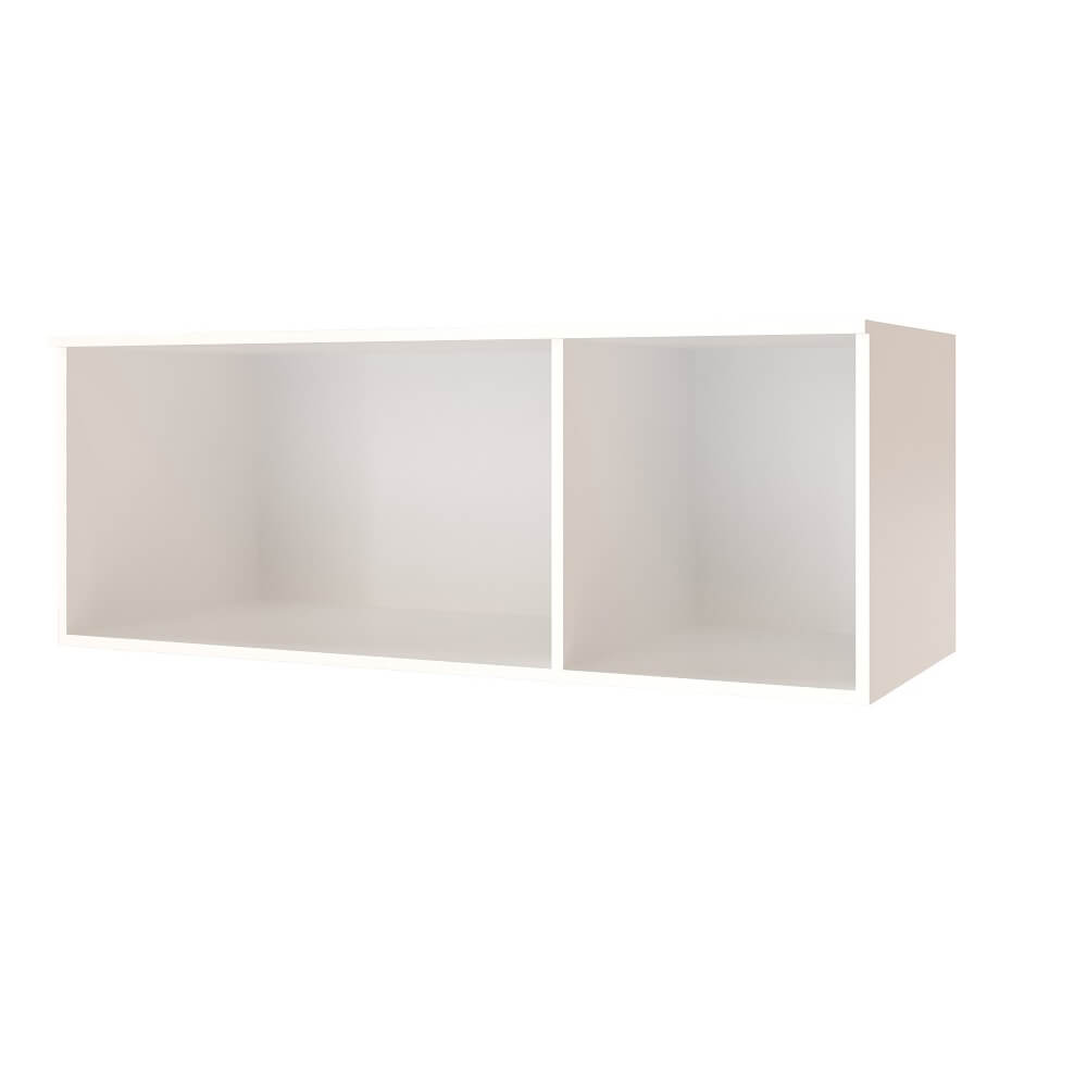 Антресоль для шкафа белый/дуб юкон