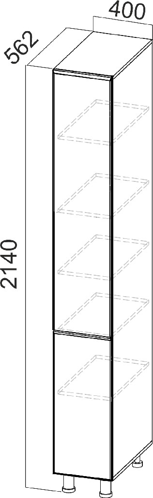 Пенал "Вельвет" П400г/2140