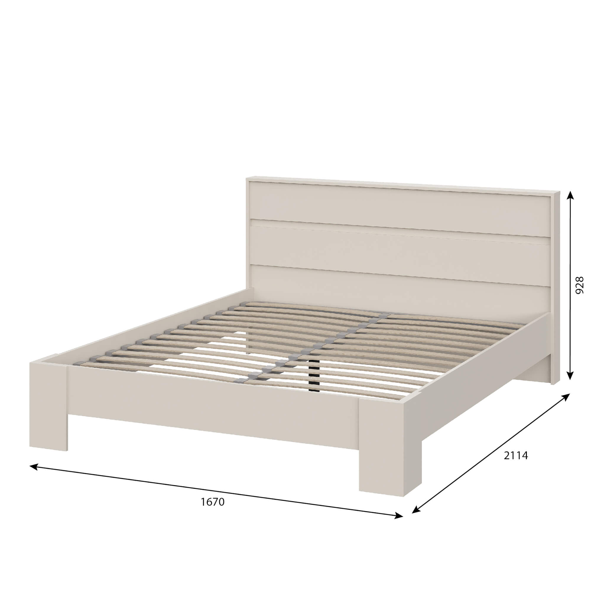 Люмо Кровать КР 03 кашемир