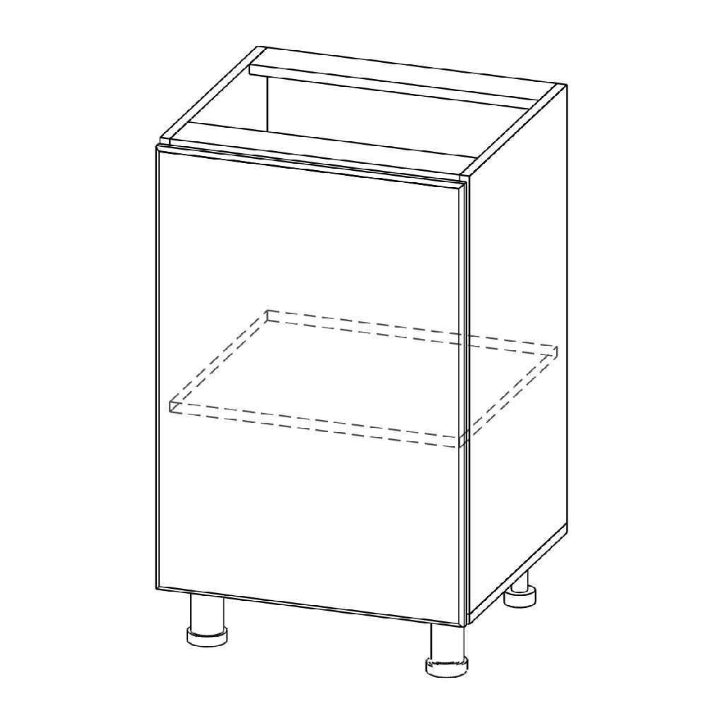 Стол рабочий "Вельвет" С500 (400)