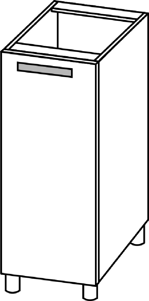 Стол рабочий "Вельвет" С300