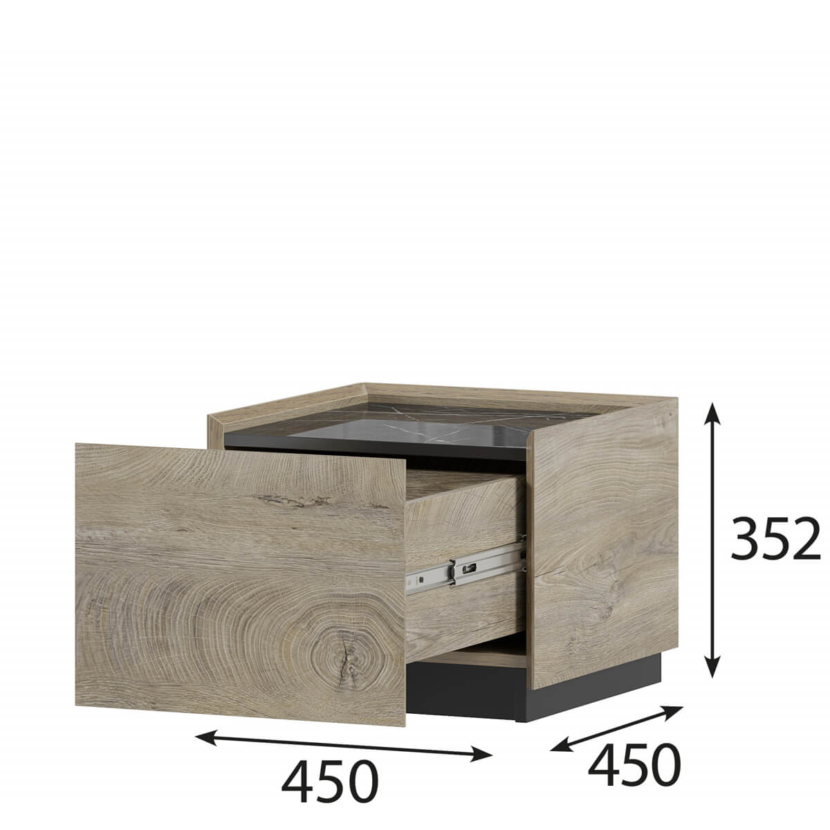 Тумба универсальная "Этна" 450/320  ЭЛ/ПЛ