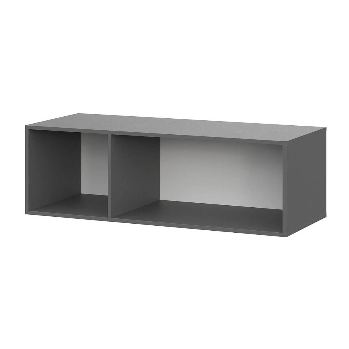 Шкаф "ШК 5" (1200 Антресоль) Графит серый