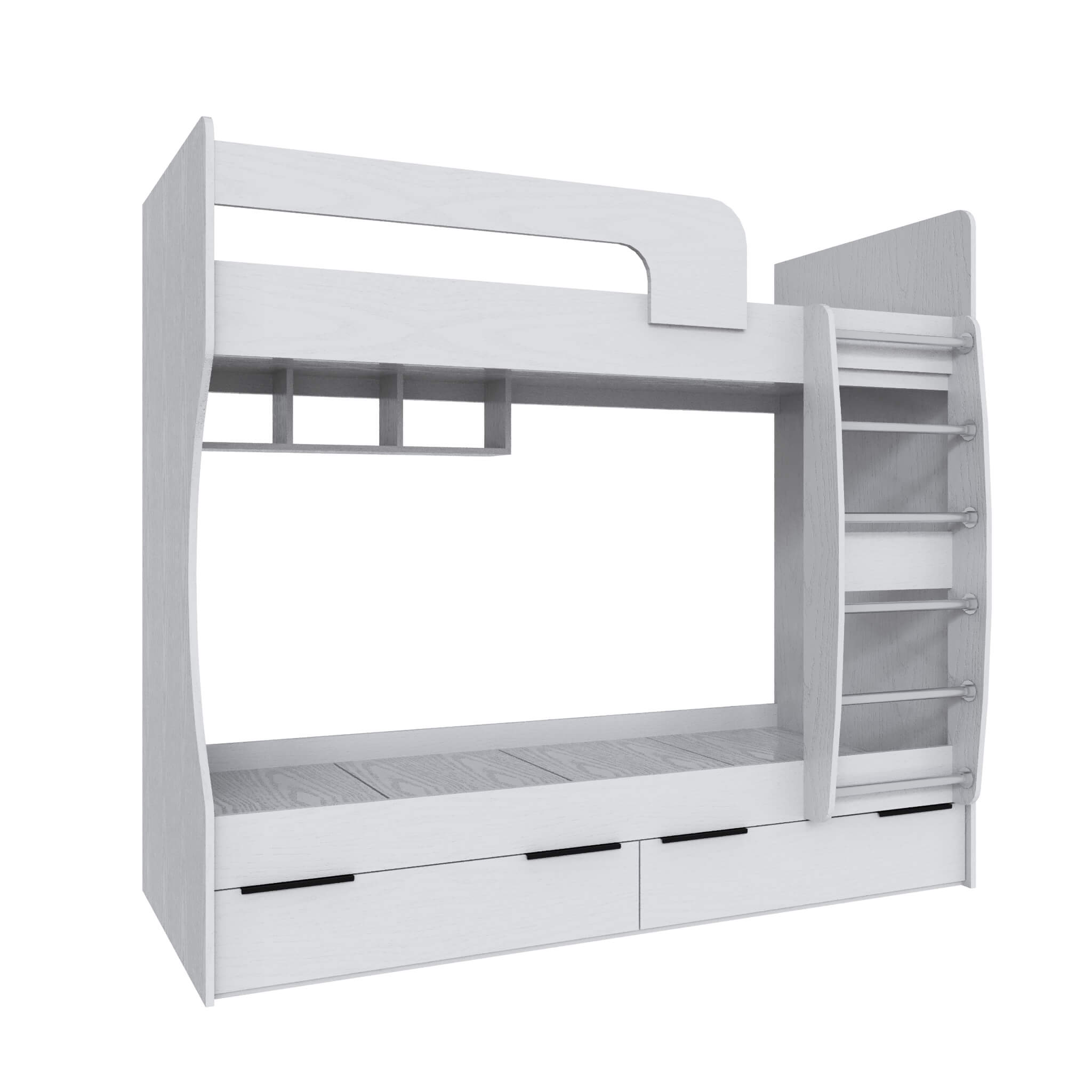 Кровать двухъярусная 0,8м "Мадрид"