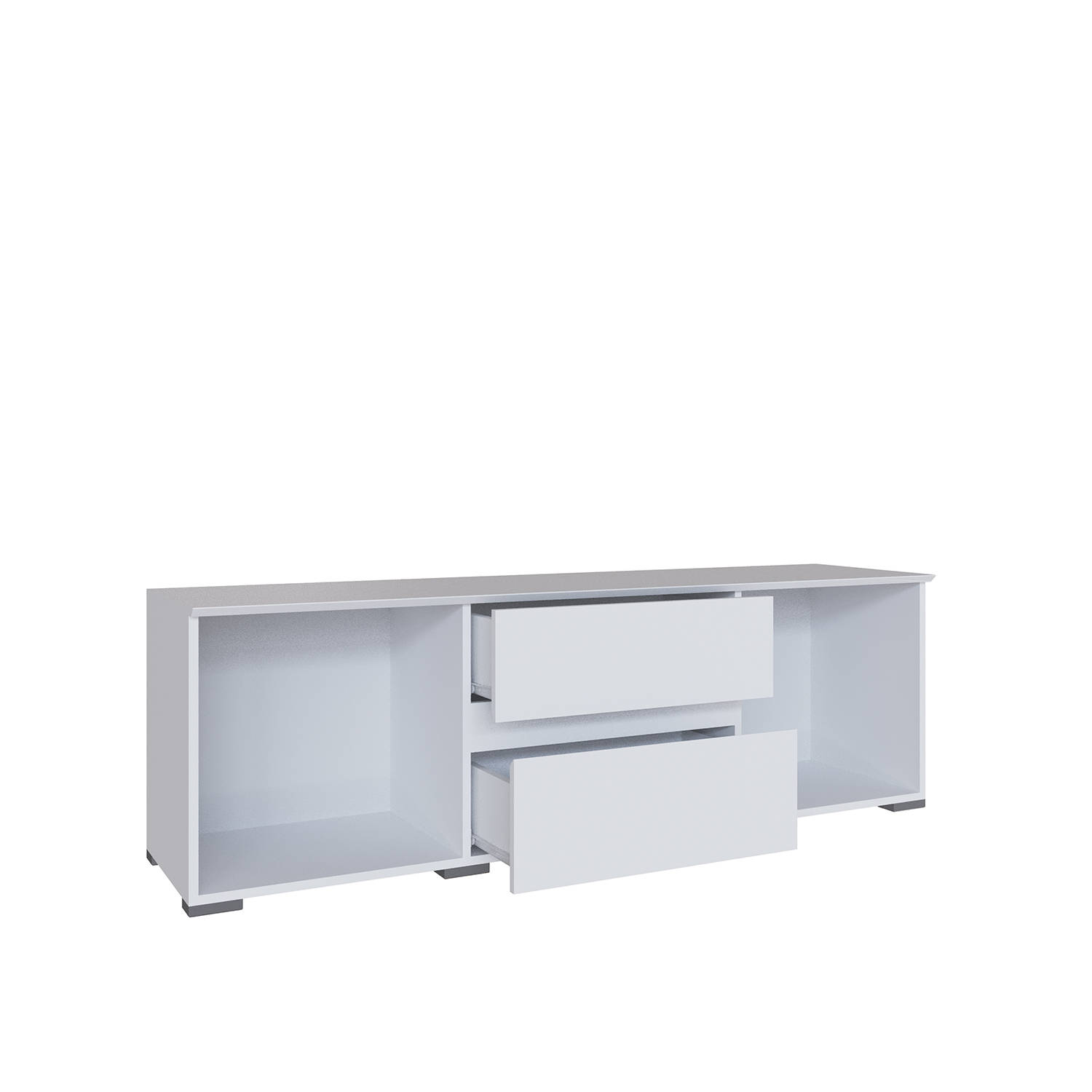Гостиная Плейона Тумба ТВ белый