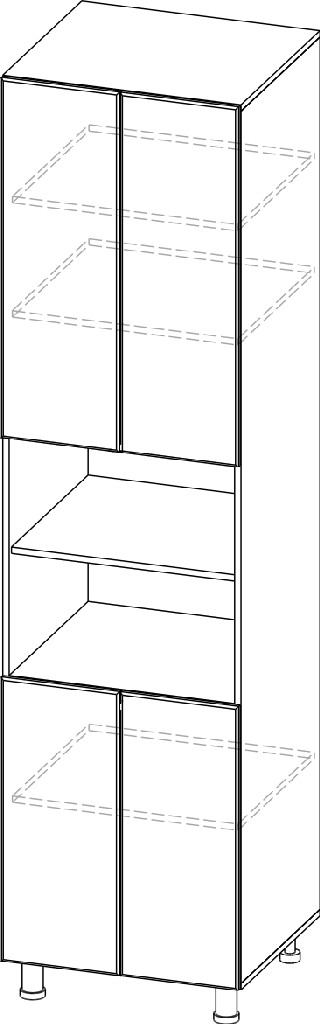 Пенал "Вельвет" П600/2332