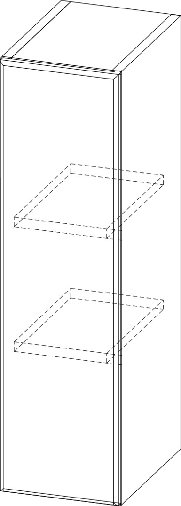 Шкаф навесной "Вельвет" Ш200/720