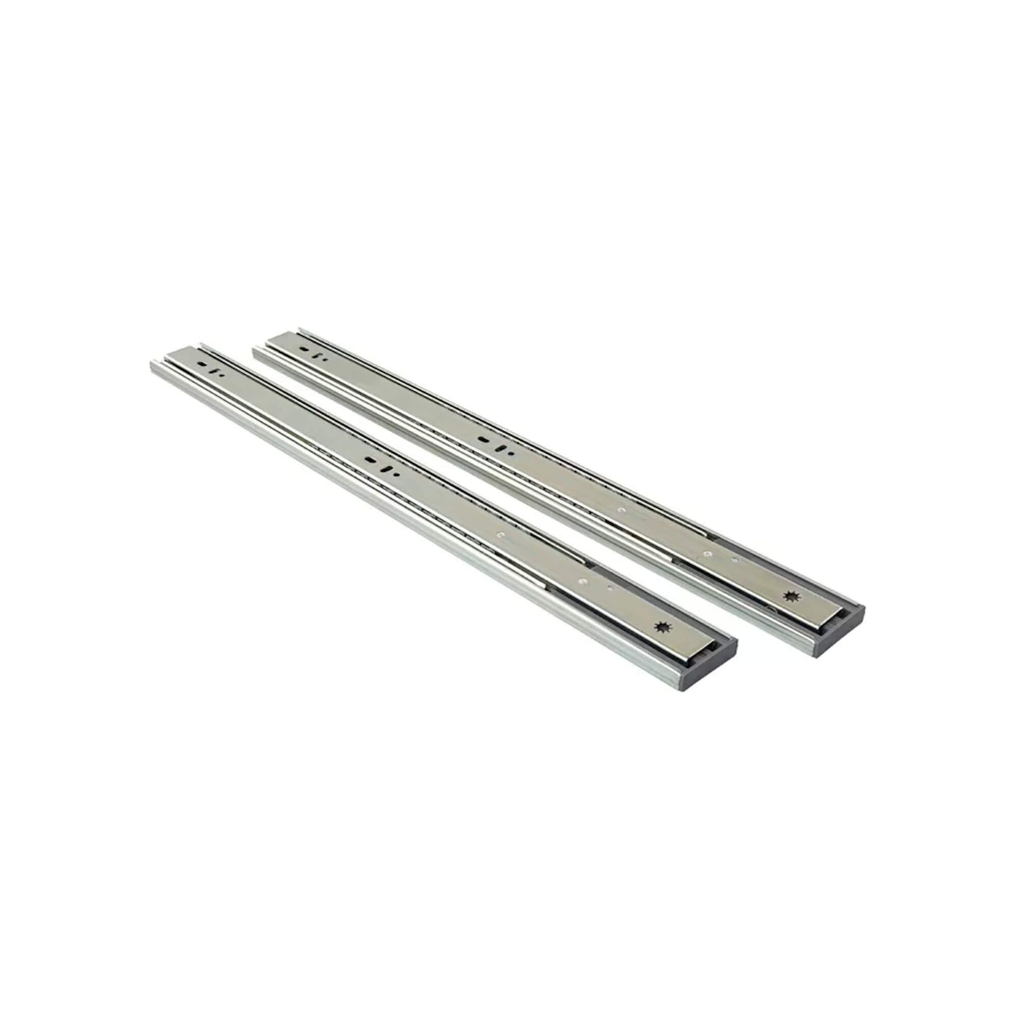 Шариковые направляющие полного выдвижения с доводчиком ширина 45мм, длина 450