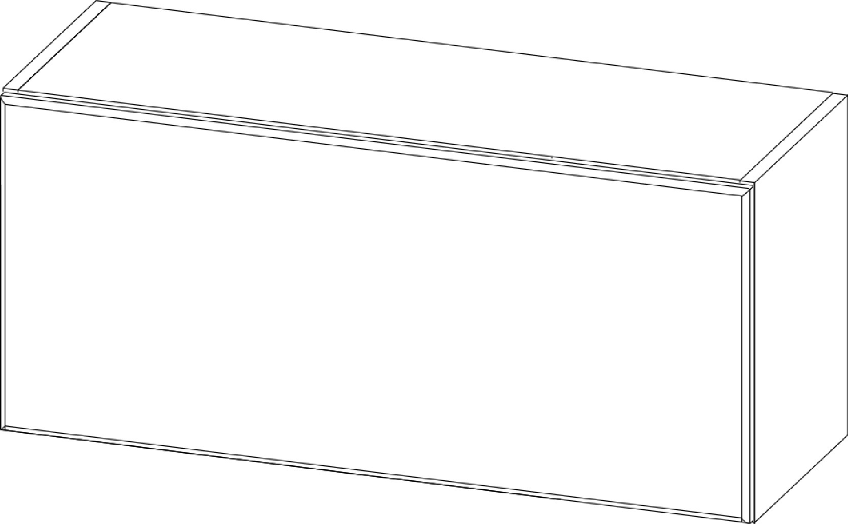 Шкаф навесной "Прованс" ШГ800/360