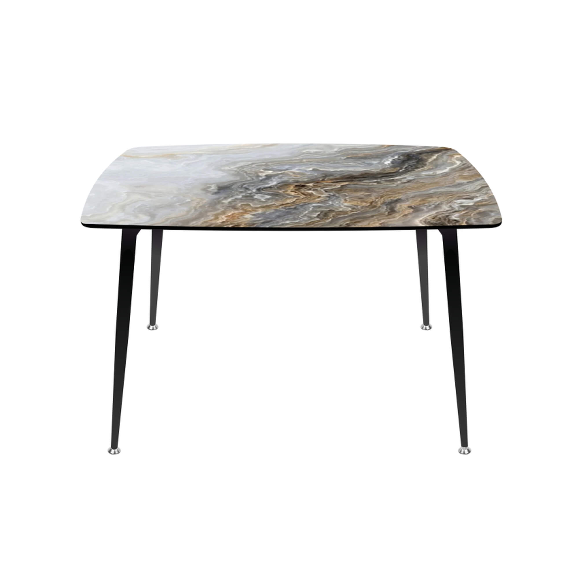 Стол "Брик" нераздвижной черный/оникс