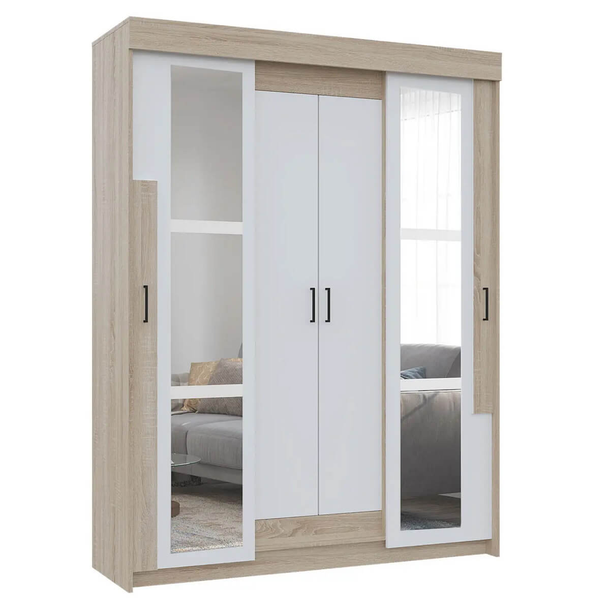 36ШЯ Зеркало Шкаф Купе 1,6 "Victor"