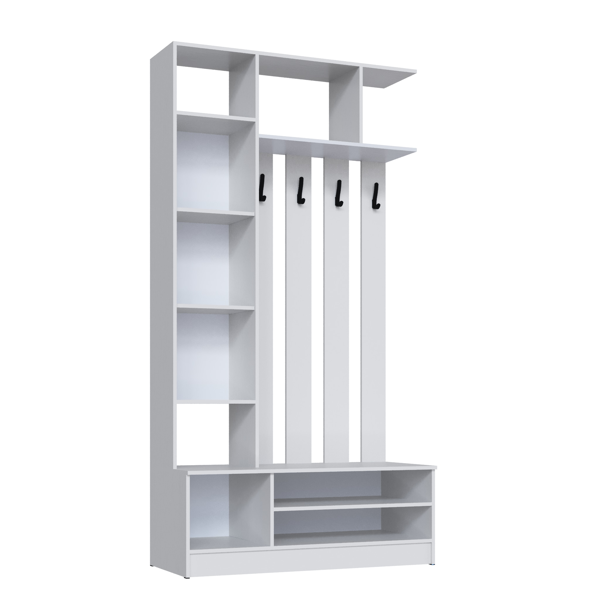 Прихожая Мадрид ЦС-1 (1,2) белый