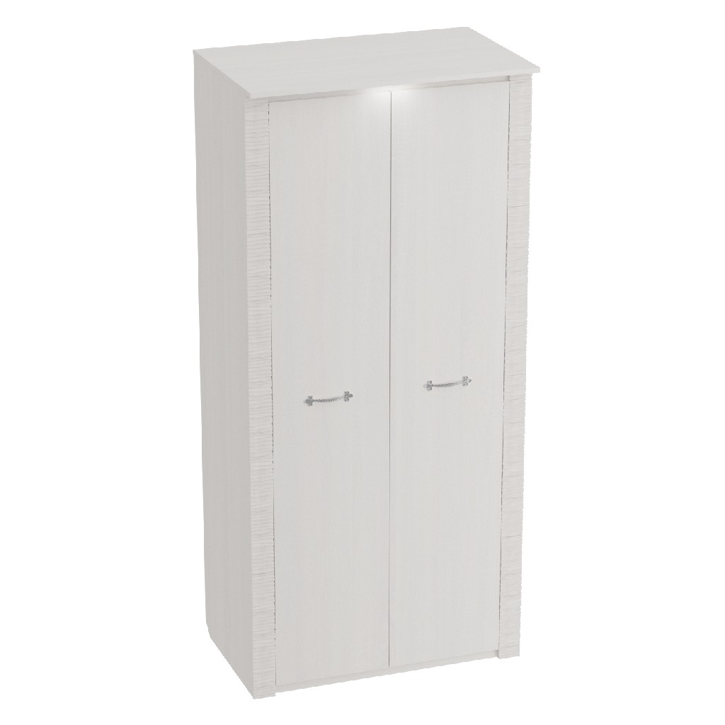 Шкаф 2-дверный "Элана" Бодега Белая