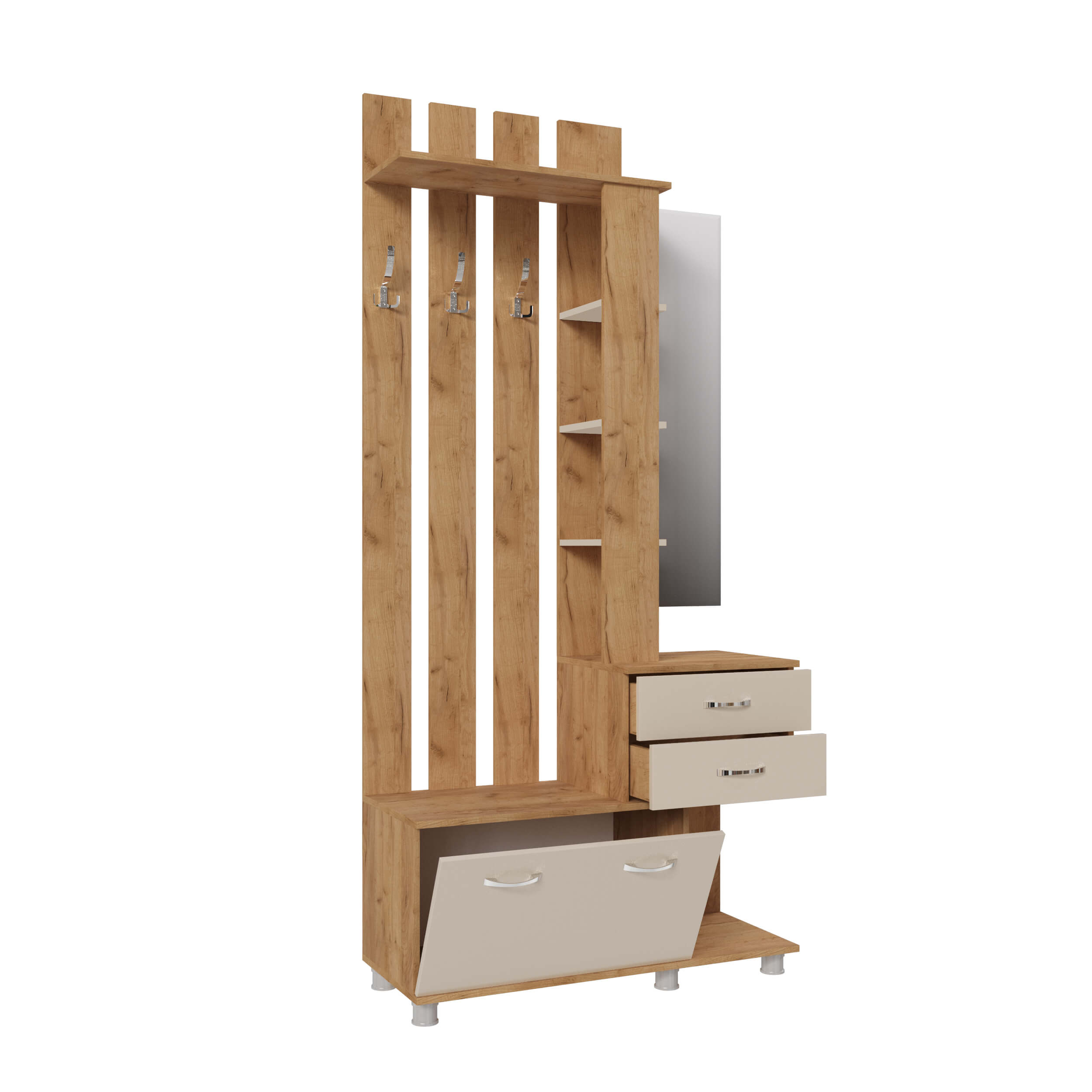 Микс Арт ЦС дуб крафт золотой/кашемир