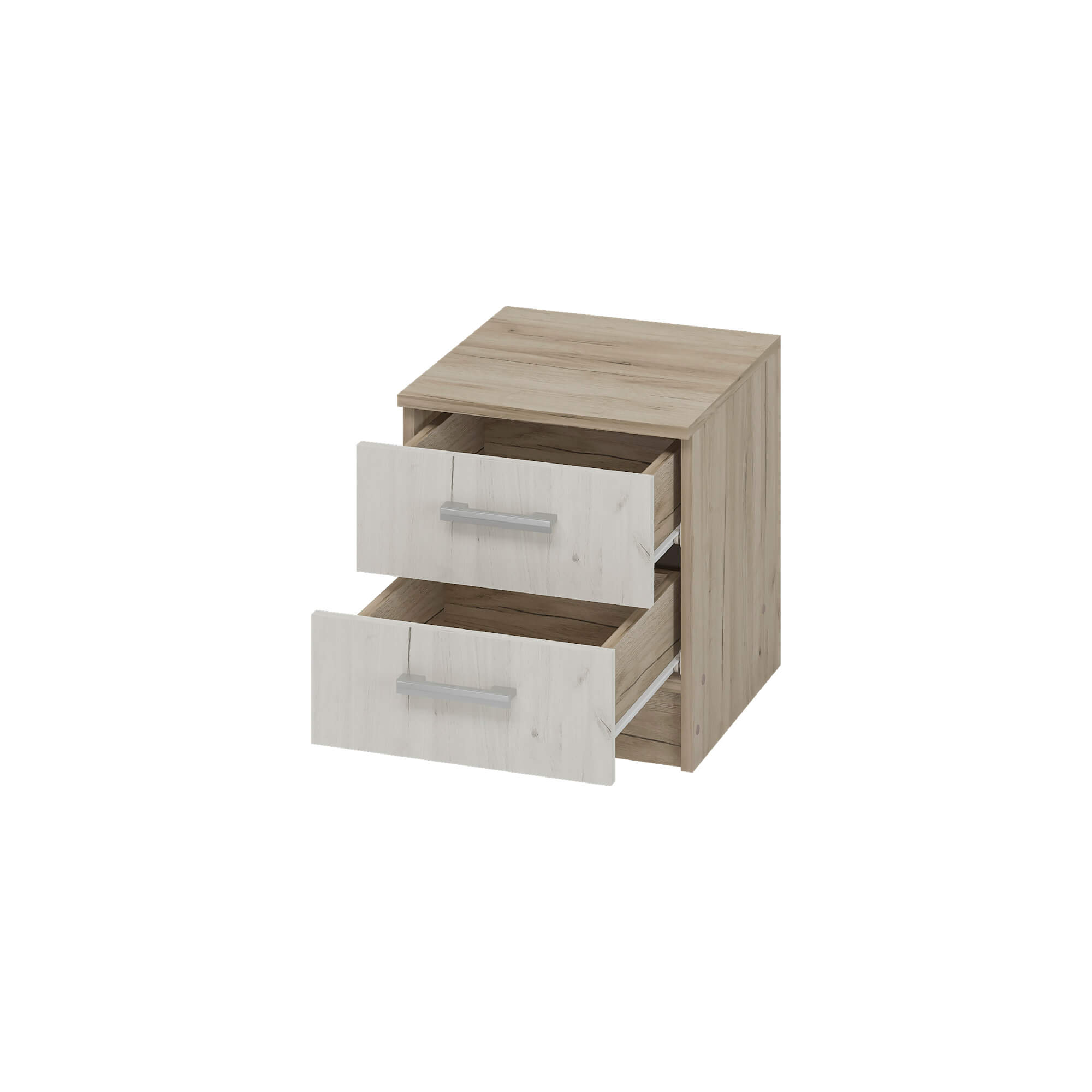 Гармония Тумба ТБ601 дуб крафт серый/дуб крафт белый