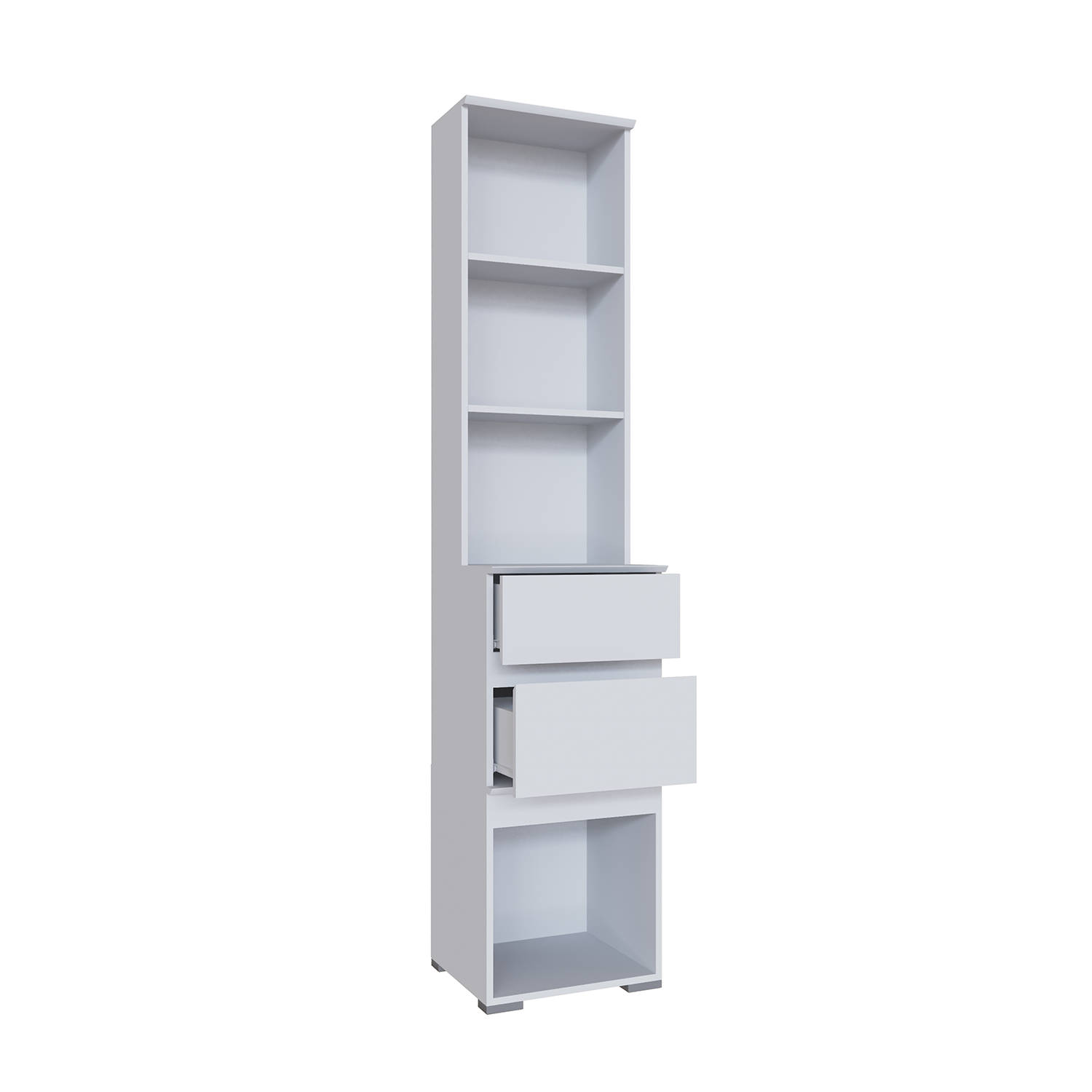 Прихожая Плейона Тумба с ящиками белый