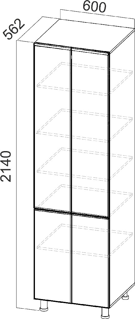 Пенал "Вельвет" П600г/2140