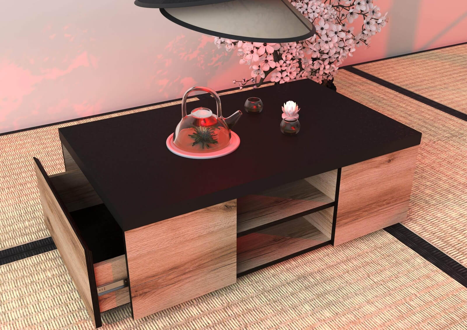 Стол журнальный "Берген" СТМ